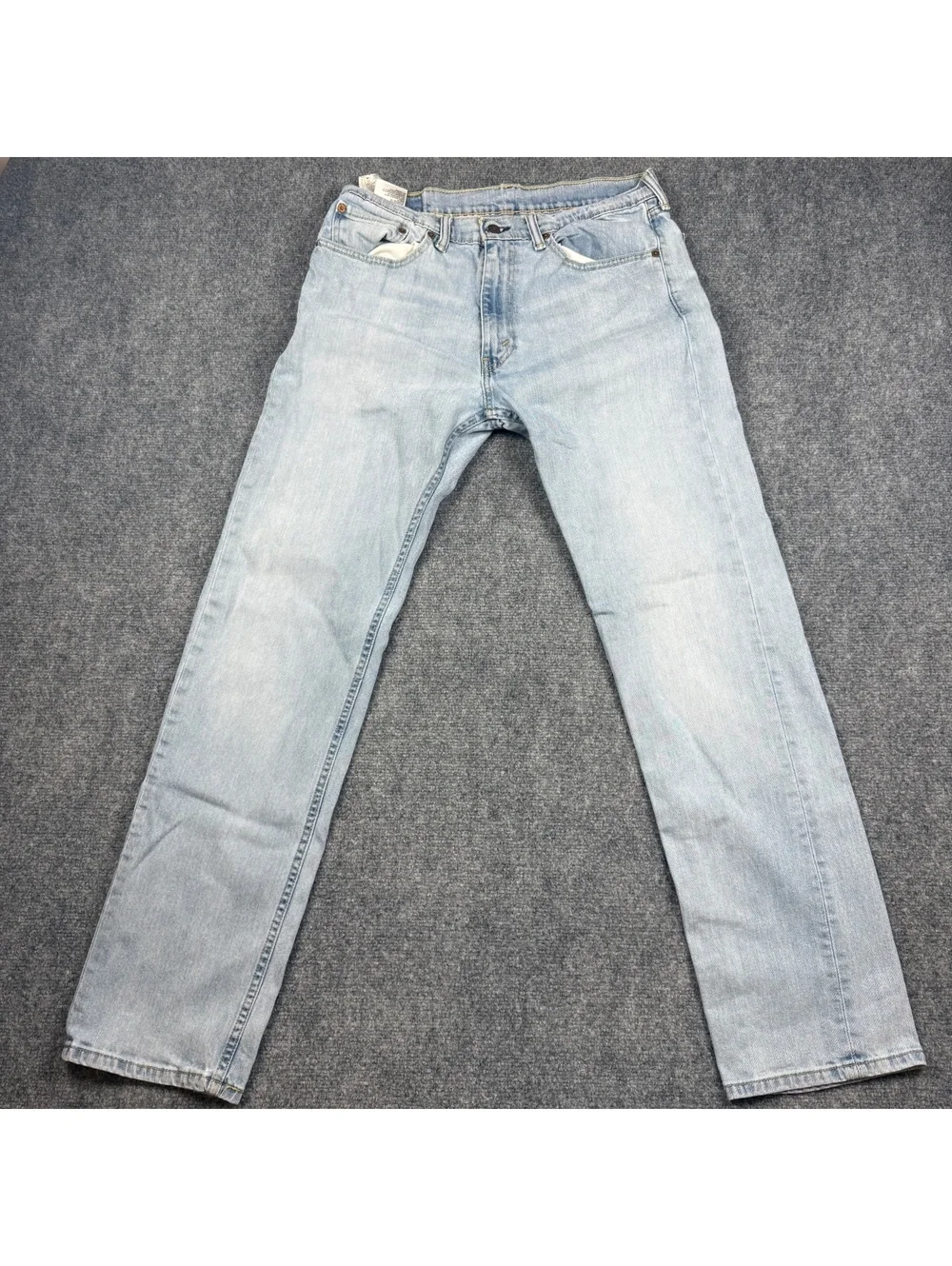 Levi's 501 Light Wash Denim Jeans W34 L34